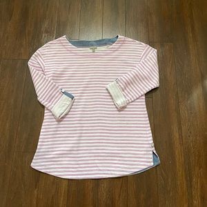 T by Talbots Striped 3/4 sleeves (M)